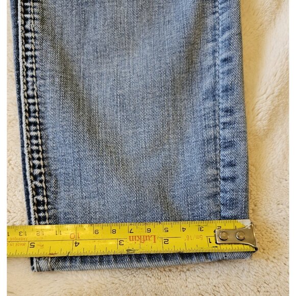 Miss Me Jeans Size 26 Womens Signature Ankle Skinny Blue Denim Distressed - Picture 13 of 13
